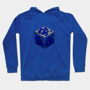 Block LapizLazuli Ore 3D Hoodie